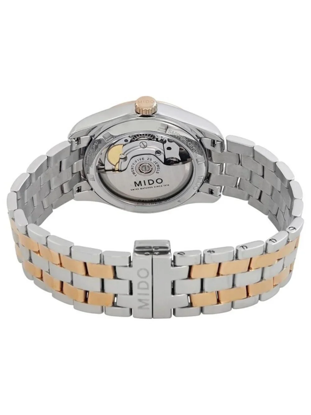 NWT Mido Belluna II Mother of Pearl Dial Ladies Watch M024.207.22.110.00